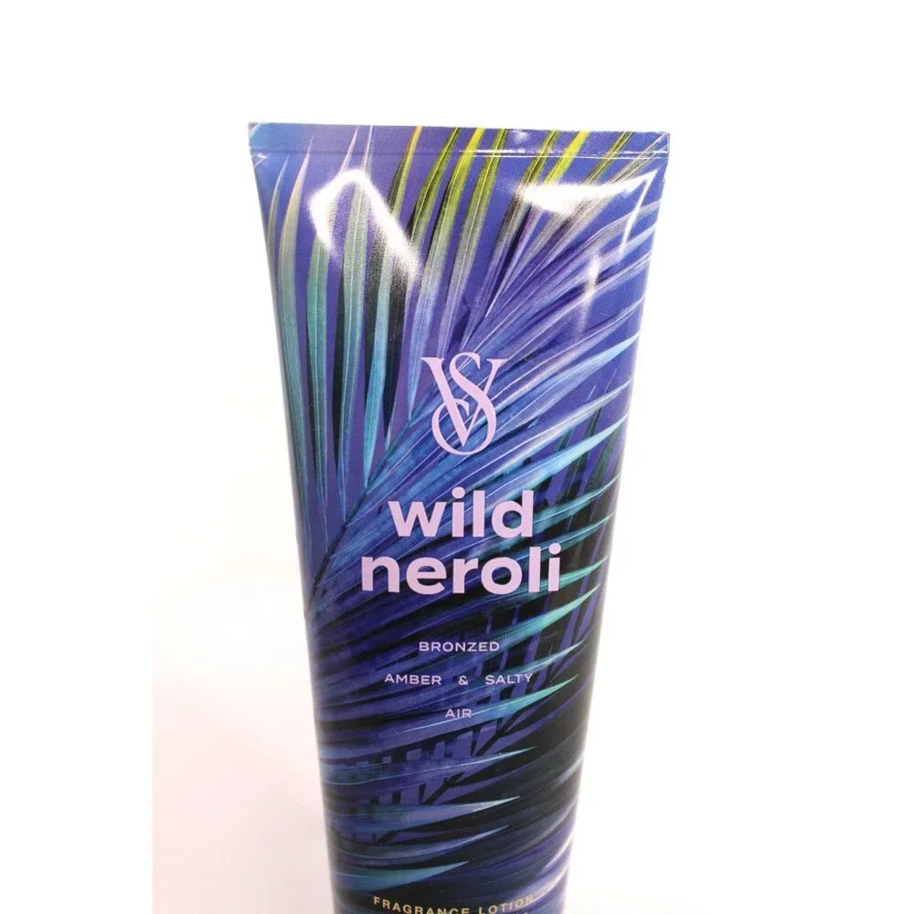 Victoria's Secret Wild Neroli Bronzed Amber‎ & Salty Fragrance Lotion 8 oz New